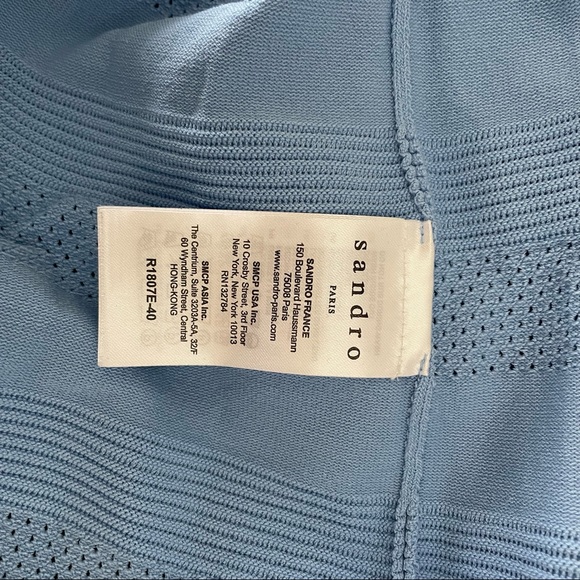 Sandro Stretch Jersey Dress (worn one time) - Picture 7 of 9